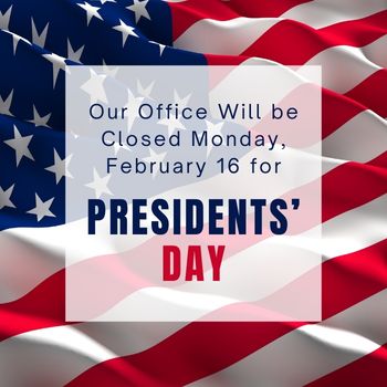 President's Day office closure notice